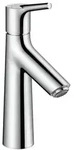 hansgrohe Einhebel-Waschtischmischer 100 Talis S mit Zugstangen-Ablaufgarnitur,