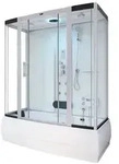 HOME DELUXE - Dampfdusche DIAMOND BIG - Wei&szlig;, Ma&szlig;e: 190 x 100 x 220 cm - inkl.