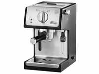 DeLonghi ECP 35.31 Siebträger Espressomaschine Silber/Schwarz