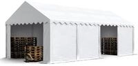 TOOLPORT Lagerzelt 4x8 m Zelthalle Unterstand Weidezelt PVC Plane 700 N...