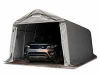 Garagenzelt Carport 3,3 x 6,0 m in grau Unterstand Lagerzelt PVC 800 N Plane