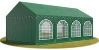TOOLPORT Festzelt Partyzelt 4x8 m PREMIUM, hochwertige PVC Plane 750 N in...