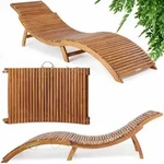 CASARIA&reg; Sonnenliege Klappbar mit Kofferfunktion FSC&reg;-Zertifiziert