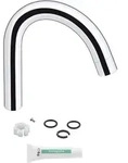 Hansgrohe Auslauf Axor Terrano 2-Griff Waschtischarmatur Chrom - Silber