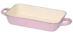 RIESS 0049-006, Kuchenform, Rechteckig, Flache Oberfl&auml;che, Pink, 260 mm, 170...