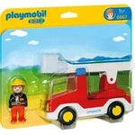 PLAYMOBIL 1.2.3. 6967 Feuerwehrleiterfahrzeug - Bunt