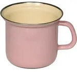 Riess Topf mit Chromrand 12 cm 1,00 l 0269-006 rosa