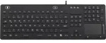 iM-IKB110-BK Tastatur Renkforce Schwarz Spritzwassergesch&uuml;tzt, Staubgesch&uuml;tzt,