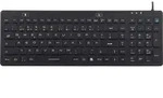 iM-IKB106-BK Tastatur Renkforce Schwarz Spritzwassergesch&uuml;tzt, Staubgesch&uuml;tzt -