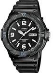 Herren Uhr Casio MRW-200H-1B2VDF - Schwarz/Hellblau