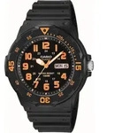 Uni Uhr Casio MRW-200H-4B - Schwarz/Orange