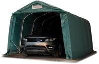 TOOLPORT Garagenzelt Carport 3,3 x 4,8 m in dunkelgr&uuml;n Unterstand Lagerzelt...