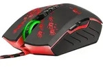 A4Tech A60 Bloody, Beidh&auml;ndig, Optisch, USB Typ-A, 4000 DPI, 6666 fps, Schwarz -