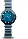 Bering Damenuhr Ceramic 11429-787 - Blau