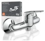 eisl Duscharmatur SPEED, Wasserhahn Bad, Mischbatterie Dusche in Chrom - Silber