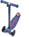 Micro Mobility Maxi Micro Deluxe, Kinder, Vier-Rad-Roller, Unisex, Asphalt, 70 kg, 4