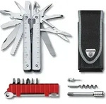 Multitool Victorinox Swiss Tool X Plus Ratsche, 38 Funktionen, Edelstahl, Feinzange,