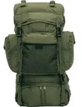 Gr&uuml;ner Milit&auml;rrucksack Commando mit 55 Litern Fassungsverm&ouml;gen Miltec 50015 -