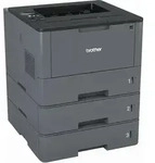 Brother HL-L5100DNTT Monolaserdrucker (3x Papierkassetten) - Dunkelgrau