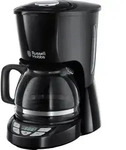 Russell Hobbs Kaffeemaschine Filterkaffee 1,25L Gro&szlig;es Fassungsverm&ouml;gen Schwarz