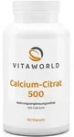 vitaworld Calcium-Citrat 500 Kapseln, 120 St. Kapseln