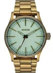 Nixon A450 2230 Sentry 38 SS Herrenuhr - Goldfarben