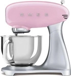 SMEG SMF02PKEU, Smeg SMF02SV/PB/PG/BL/PK/RD/CR K&Atilde;1/4chenmaschine, Edelstahlgeh&auml;use,