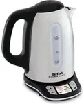 Tefal Express Control KI240D, 1,7 l, 2400 W, Schwarz, Edelstahl, Edelstahl, Regelbare