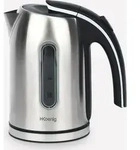 H.Koenig BO17 Edelstahl Wasserkocher, 1,7 L, 2200 W - Silber