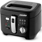 Fritteuse Adler MS 4908 Schwarz Grau 1800 W 2,5 L - Schwarz