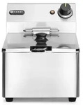 HENDI Friteuse Kitchen Line 6L 230V 3300W - Silber