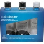 SodaStream Wasserflasche STANDARD, Kunstoff, multi, 3er Pack (3x1 Liter) -