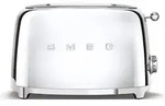 Smeg TSF01SSEU Toaster, 2 Scheiben, 950 W, Chrom - Silber