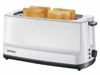 SEVERIN 4-Scheiben-Toaster AT 2234 weiß / schwarz