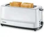 SEVERIN Automatik-Langschlitztoaster AT 2234 - Grau/Wei&szlig;