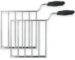 Smeg TSSR01 Toaster-Zubeh&ouml;r Sandwich-Rack - Silber