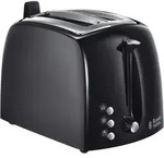 Russell Hobbs 22601-56 2-Scheiben-Toaster, Leistung 850 W, schwarz - Schwarz