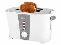 ECG ST 818 | Toaster | Für 2 Toastsscheiben |Stufenlose Regelung des Bräunungsgrads