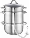 Schulte-Ufer 67940-26 Multifunktions-Entsafter Loop 26 cm - Silber