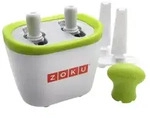 Zoku ZK107 Pop-Eis-Zubereiter ; Farbe: Gr&uuml;n/ Wei&szlig; ; Ma&szlig;e (BxHxT): 15 cm x...