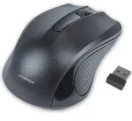 Drahtlose optische Maus ViVancoTM36639 1000 DPI Schwarz - Schwarz