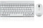 Perixx PERIDUO-712WDE Radio Keyboard and mouse set German, QWERTZ White - Wei&szlig;