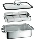 WMF 1741016040, 6,5 l, Edelstahl, Rechteckig, Keramik, Gas, Halogen, Induktion,