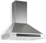 Zelda Dunstabzugshaube Edelstahl 60cm Wandanbau 620 m3/h Touch Timer - Silber