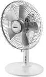 Unold Tischventilator Silverline, 3-Stufige Geschwindkeitsregelung per Tastendruck,