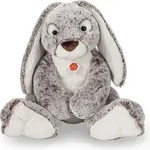 Hermann Teddy Kuscheltier Hase Pl&uuml;sch 45 cm grau Spielzeug - Braun