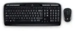 Logitech Wireless Combo MK330, Volle Gr&ouml;&szlig;e (100%), Kabellos, USB, QWERTZ,...
