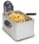 Frifri 5848, 4,5 l, 1,5 kg, Einzelbild, Aluminium, Eigenst&auml;ndig, 3200 W - Schwarz