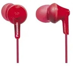 Panasonic RP-HJE125E-R Ohrh&ouml;rer, 1,1 m Kabell?nge - Rot