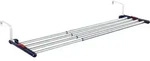 H&auml;ngetrockner Quartett 42 Extendable Aluminium - Schwarz/Silber